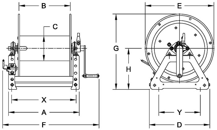 Dimensions for C1500 Series